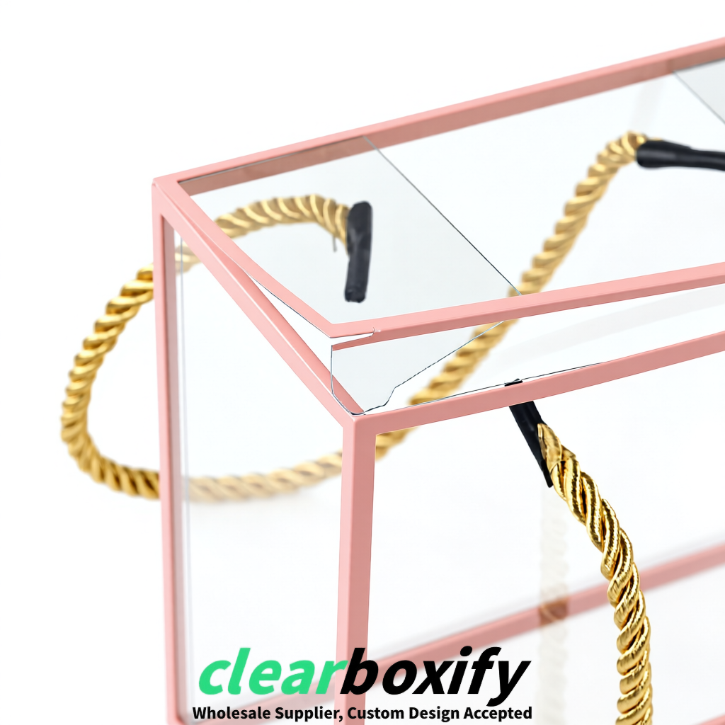 Blush Private Label Clear PVC, PP, PET Tote Bags & Handbags Wholesale