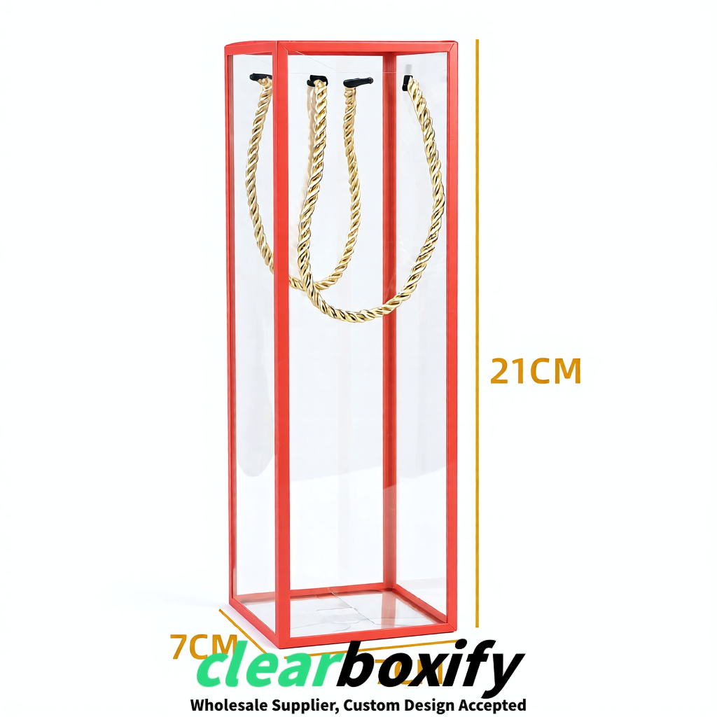Coral Private Label Clear PVC, PP, PET Tote Bags & Handbags Wholesale