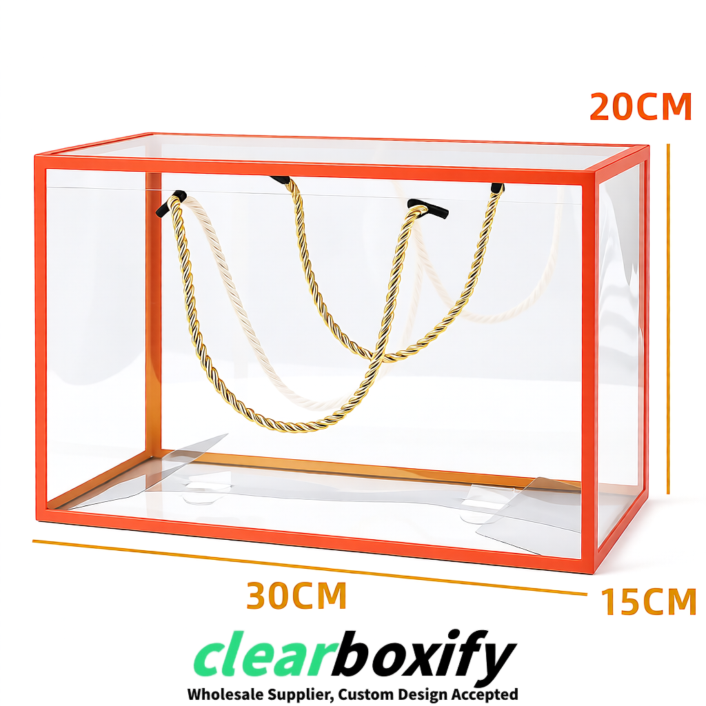 Coral Private Label Clear PVC, PP, PET Tote Bags & Handbags Wholesale