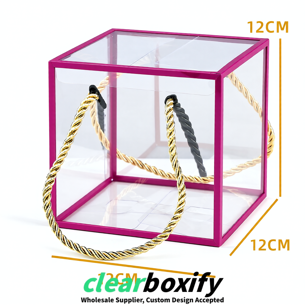 Fuchsia Private Label Clear PVC, PP, PET Tote Bags & Handbags Wholesale Fuchsia Private Label Clear PVC, PP, PET Tote Bags & Handbags Wholesale