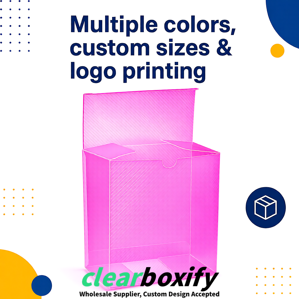 Fuchsia Matte PP Frosted & Diagonal Texture Boxes with Diagonal Texture