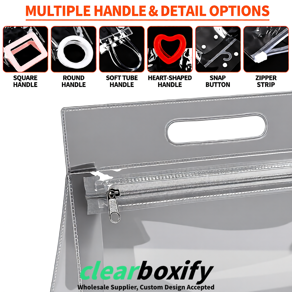 Gray EVA/PVC Cosmetic Bags | OEM/ODM Clear Zipper Makeup Pouches Gray EVA/PVC Cosmetic Bags | OEM/ODM Clear Zipper Makeup Pouches