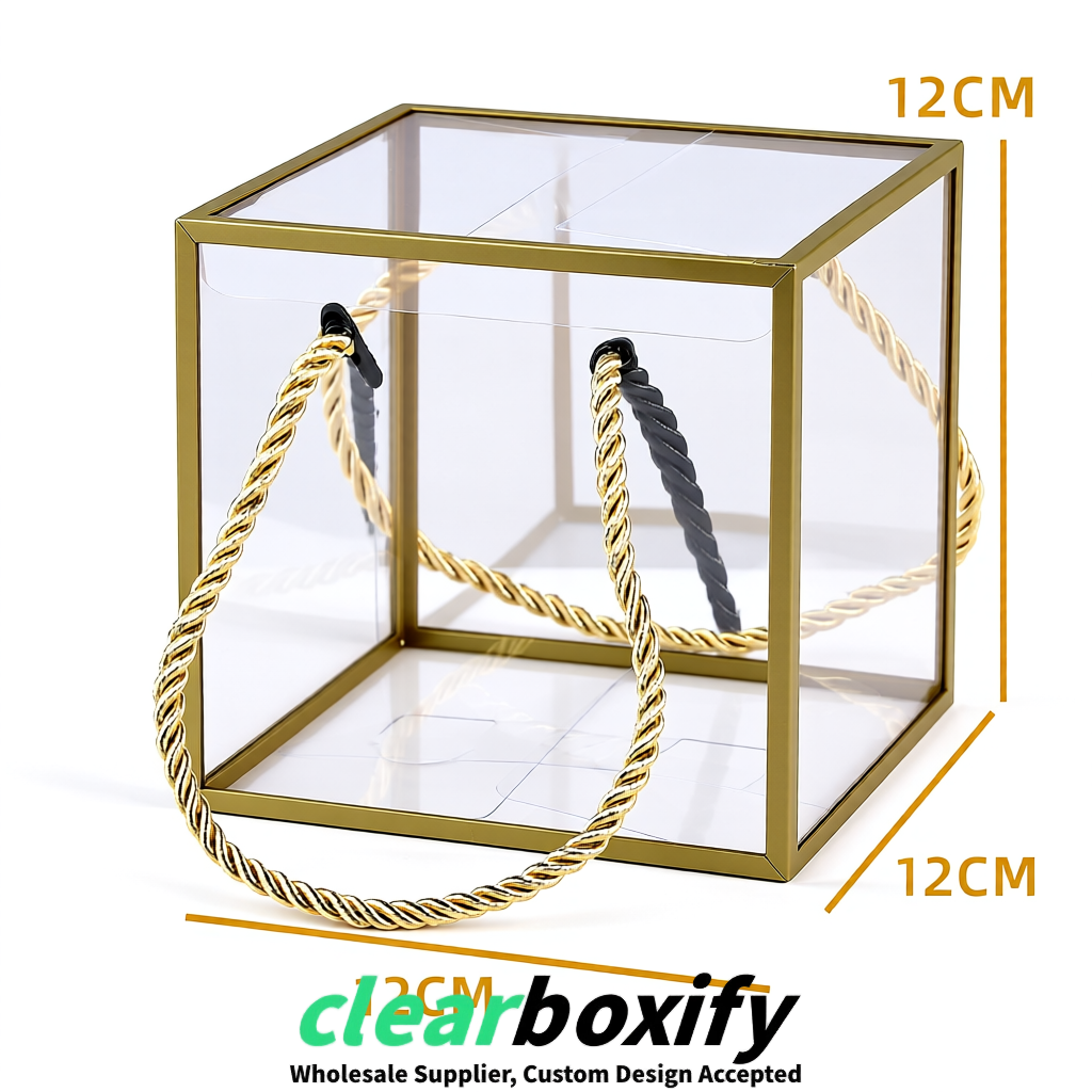 Khaki Private Label Clear PVC, PP, PET Tote Bags & Handbags Wholesale