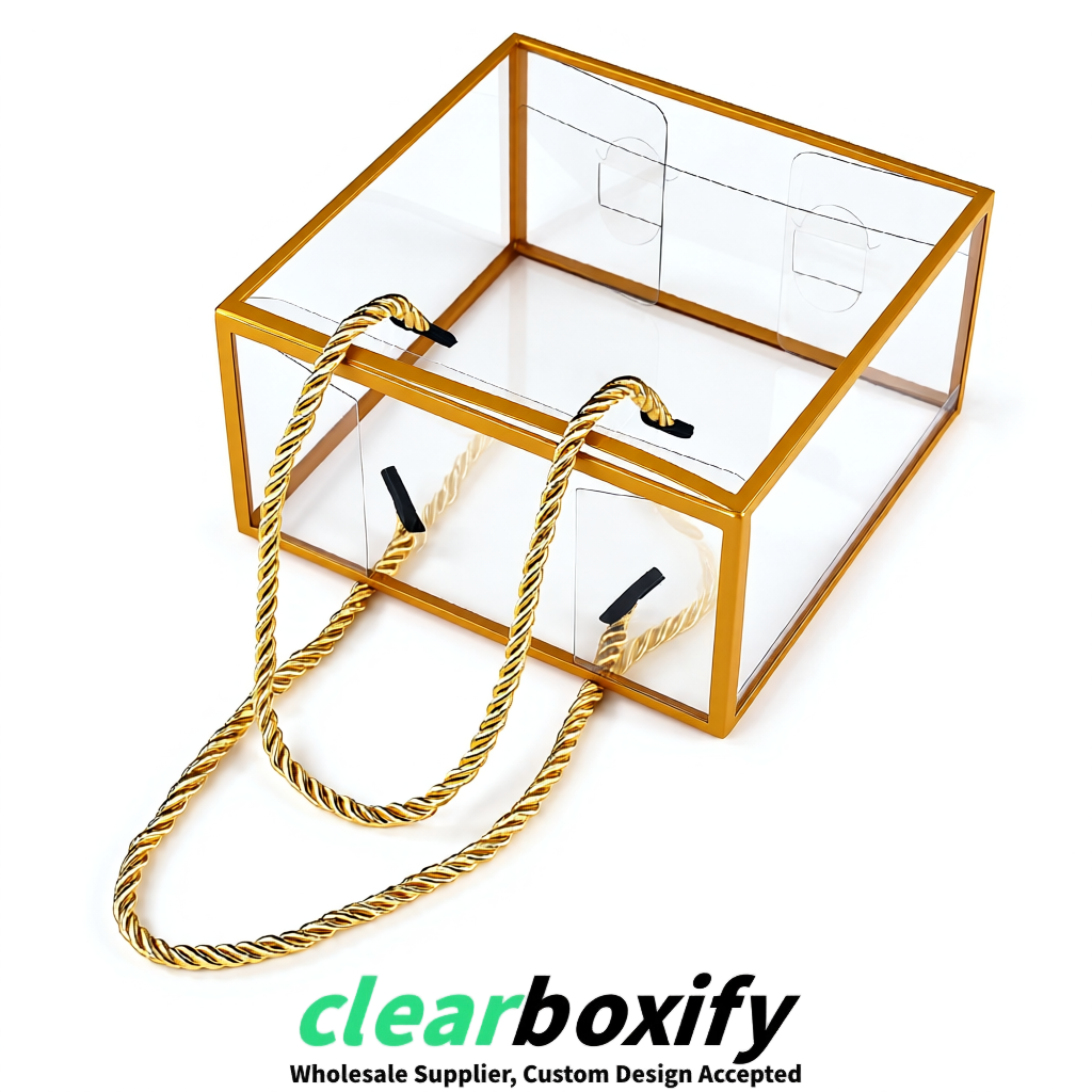 Ochre Private Label Clear PVC, PP, PET Tote Bags & Handbags Wholesale