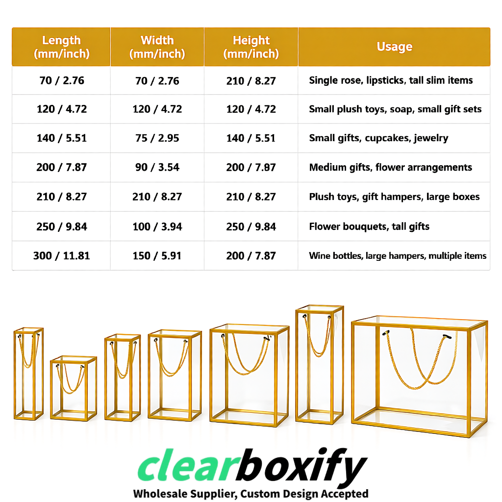Ochre Private Label Clear PVC, PP, PET Tote Bags & Handbags Wholesale