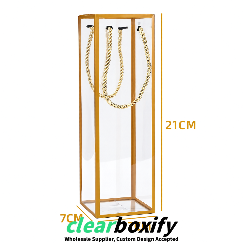 Ochre Private Label Clear PVC, PP, PET Tote Bags & Handbags Wholesale