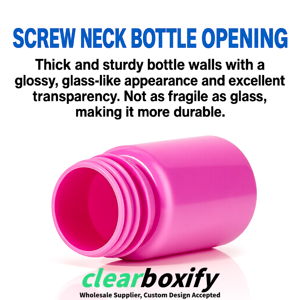 80ml Rose Pink Plastic Supplement Bottle for Capsules & Pills, TCM & Softgels 80ml Rose Pink Plastic Supplement Bottle for Capsules & Pills, TCM & Softgels