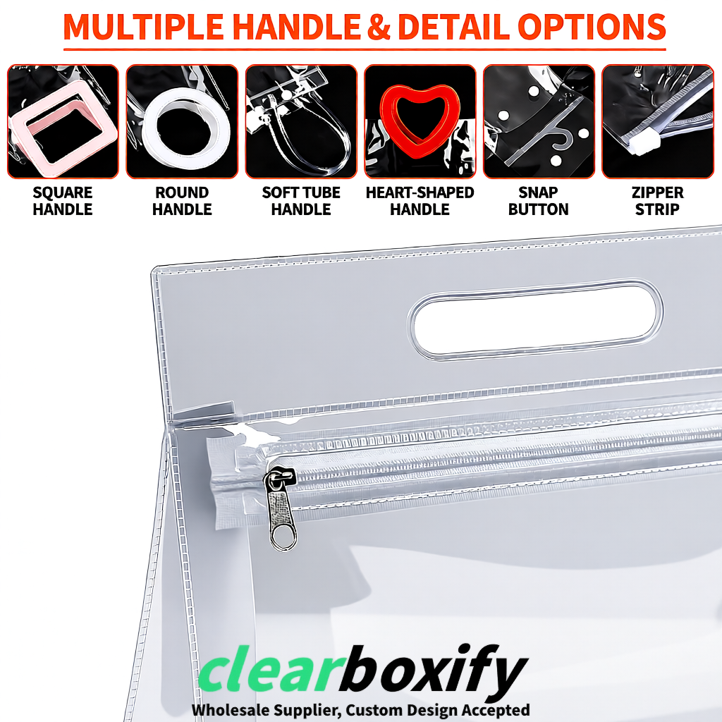 Transparent EVA/PVC Cosmetic Bags | OEM/ODM Clear Zipper Makeup Pouches Transparent EVA/PVC Cosmetic Bags | OEM/ODM Clear Zipper Makeup Pouches