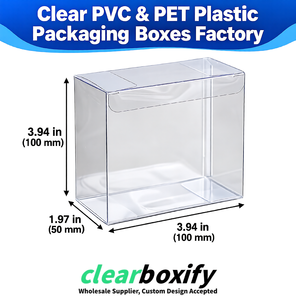 Wholesale Transparent Clear PVC & PET Boxes 90x90x90mm 100x100x30/50/100mm Wholesale Transparent Clear PVC & PET Boxes 90x90x90mm 100x100x30/50/100mm