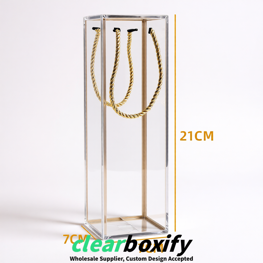 Transparent Private Label Clear PVC, PP, PET Tote Bags & Handbags Wholesale