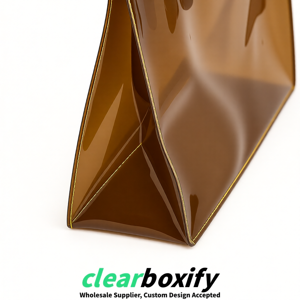 Umber EVA/PVC Cosmetic Bags | OEM/ODM Clear Zipper Makeup Pouches