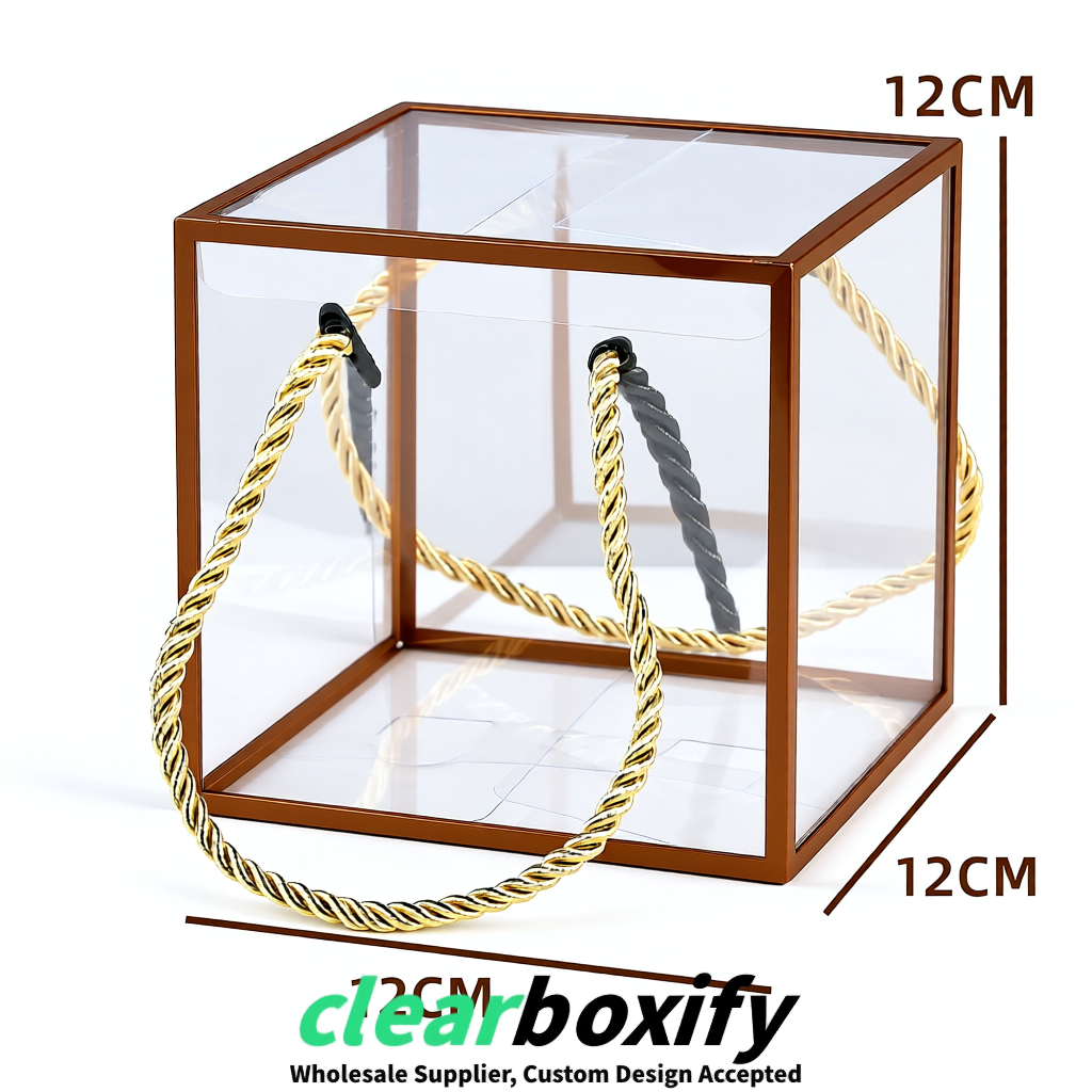 Umber Private Label Clear PVC, PP, PET Tote Bags & Handbags Wholesale