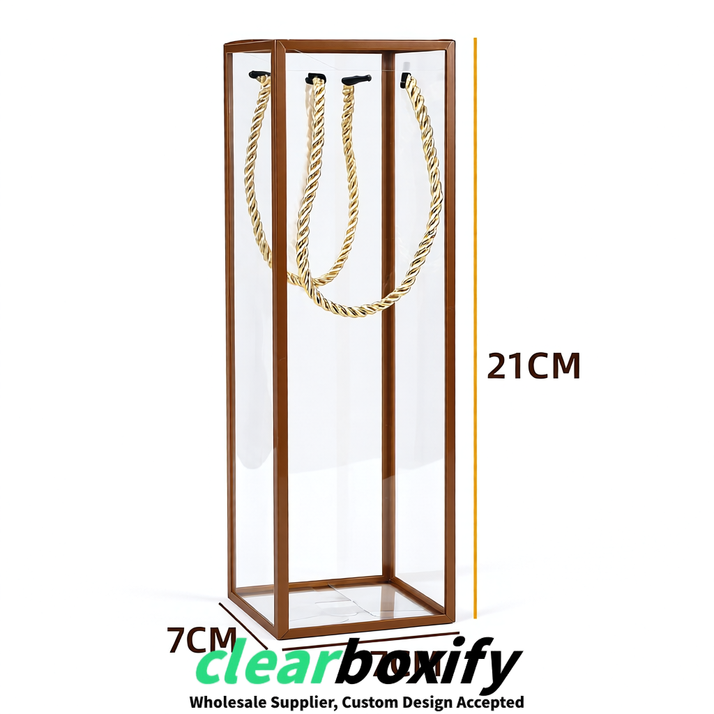 Umber Private Label Clear PVC, PP, PET Tote Bags & Handbags Wholesale Umber Private Label Clear PVC, PP, PET Tote Bags & Handbags Wholesale